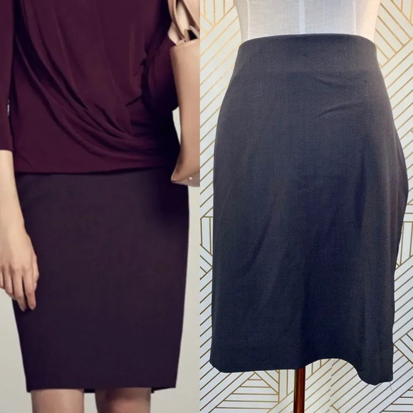 MM Lafleur The Noho Skirt in Brown Truffle - Picture 1 of 11